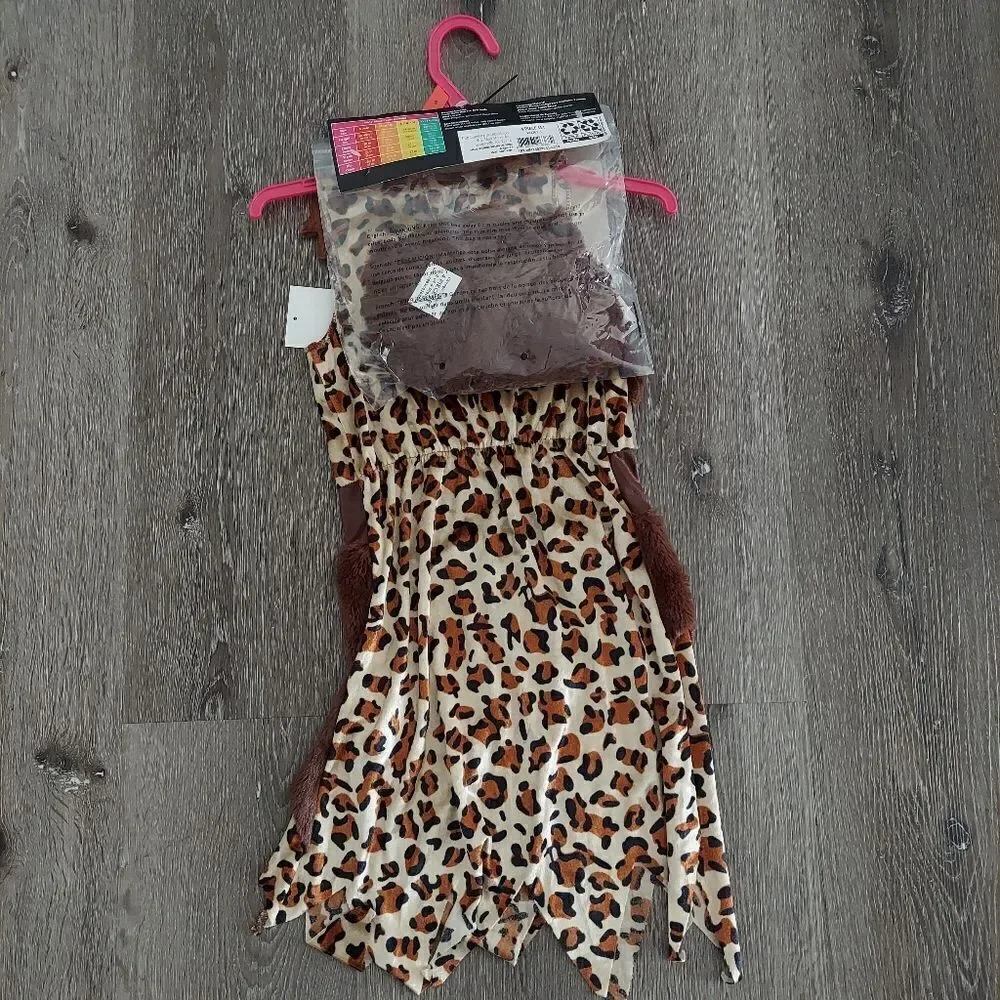 Cavegirl Cuteness Halloween Costume Small 4-6